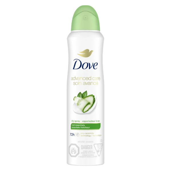 اسپری ضدتعریق داو Advanced care رایحه خیار