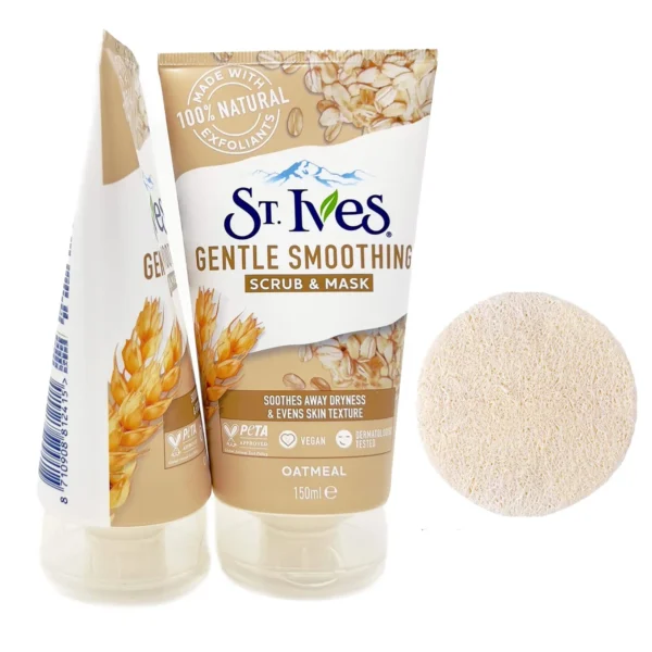 اسکراب صورت St.Ives با رایحه جودوسر Gentle smoothing