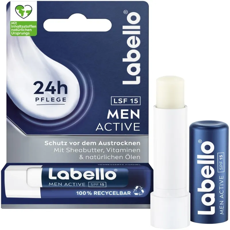 بالم لب مردانه بدون رنگ spf15