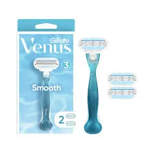 خودتراش ونوس 3 لبه همراه 2 سری یدک Venus Smooth