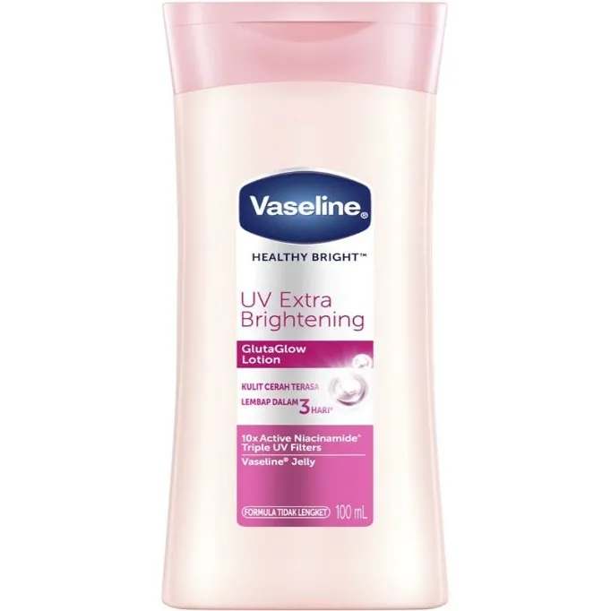 لوسیون بدن درمانی وازلین 100میل UV Extra Brightening ضد پیری و ضد لک