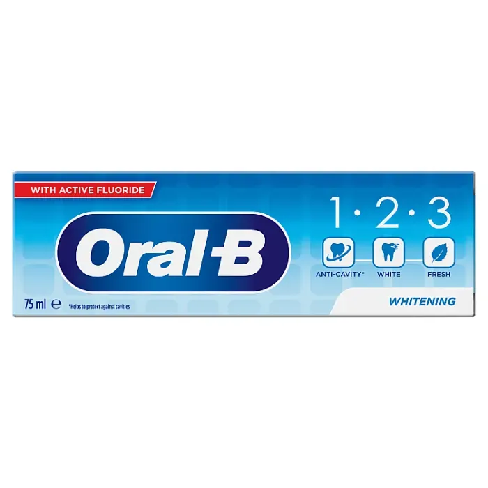خمیردندان اورال-بی 1.2.3 WHITENING