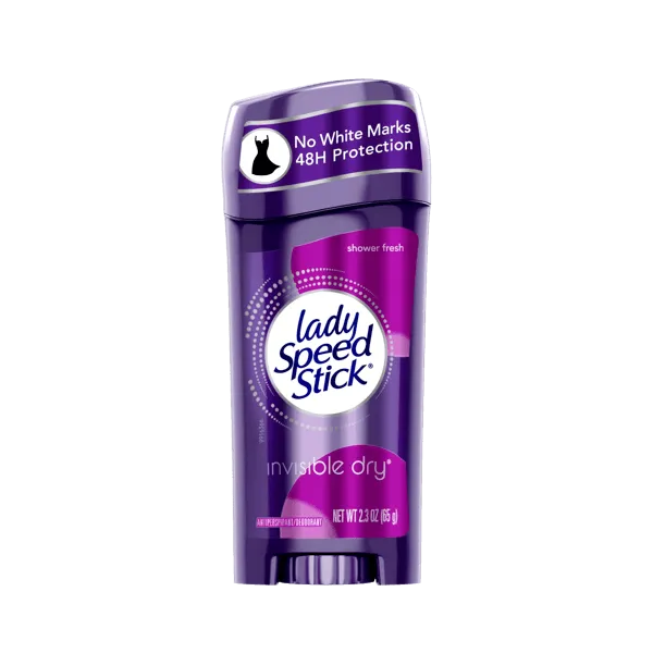 مام صابونی لیدی اسپید مدل Shower fresh Invisible Dry ضدتعریق 48ساعته